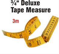 TAPE MEASURE 3/4IN DELUXE 3M, 12 PER BOX